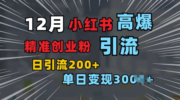 小红书一张图片“引爆”创业粉，单日+200+精准创业粉 可筛选付费意识创业粉【揭秘】-网赚项目平台