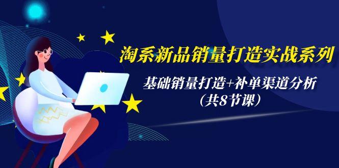 (9962期)淘系新品销量打造实战系列，基础销量打造+补单渠道分析(共8节课)-网赚项目平台