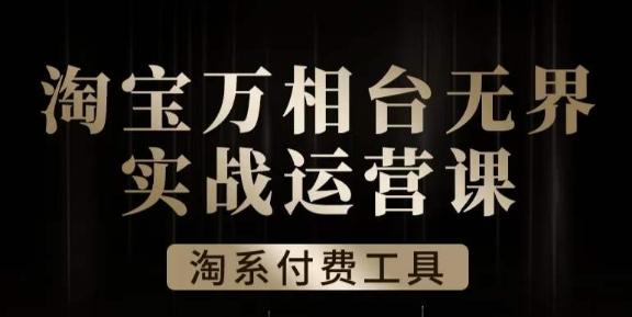沧海·淘系万相台无界实战运营课，万相台无界实操全案例解析-网赚项目平台