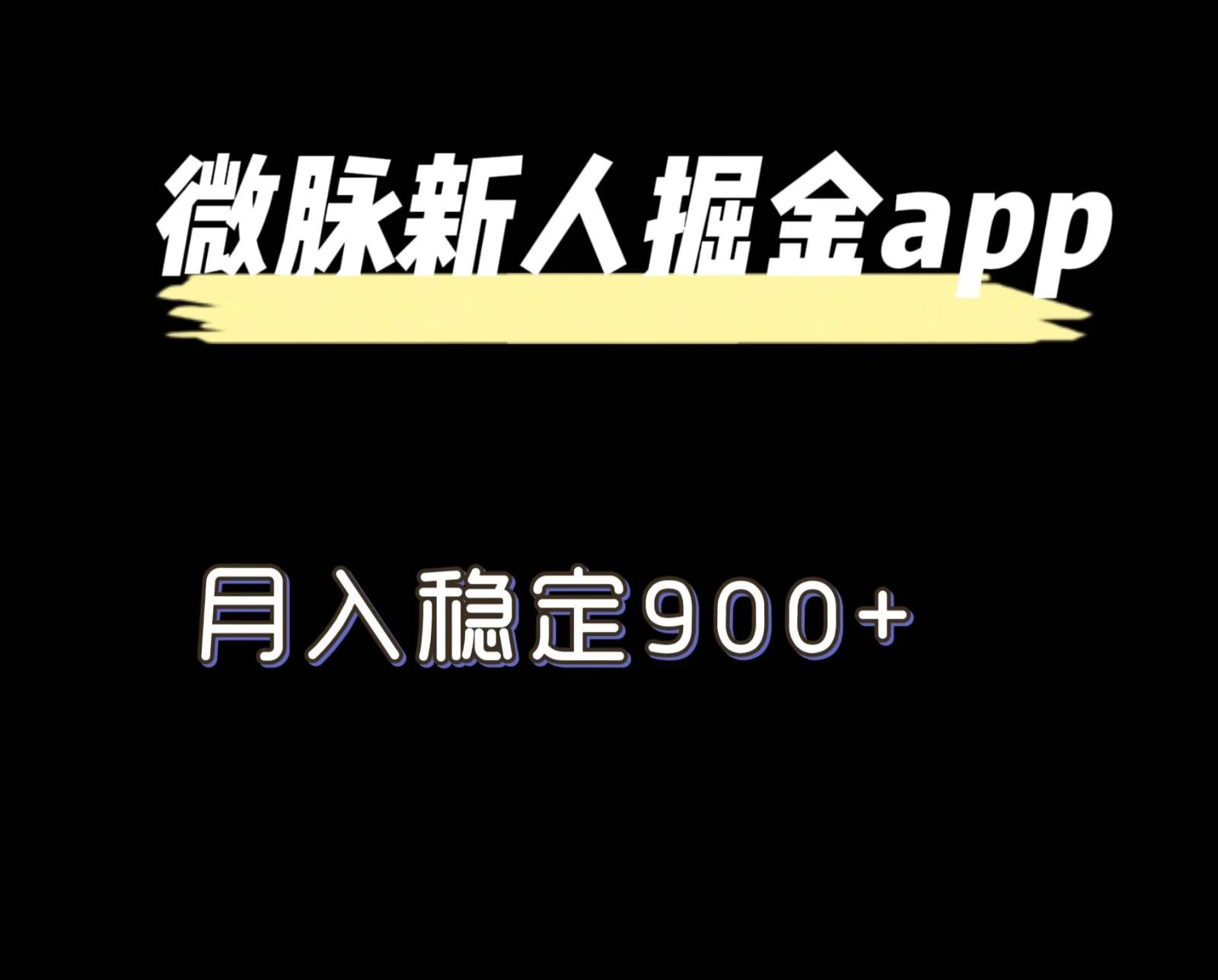 最新微脉长久项目，拉新掘金，月入稳定900+-网赚项目平台