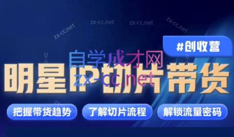 交个朋友·明星IP切片带货爆单营-网赚项目平台