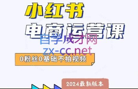 达哥·小红书电商运营(2024版)-网赚项目平台
