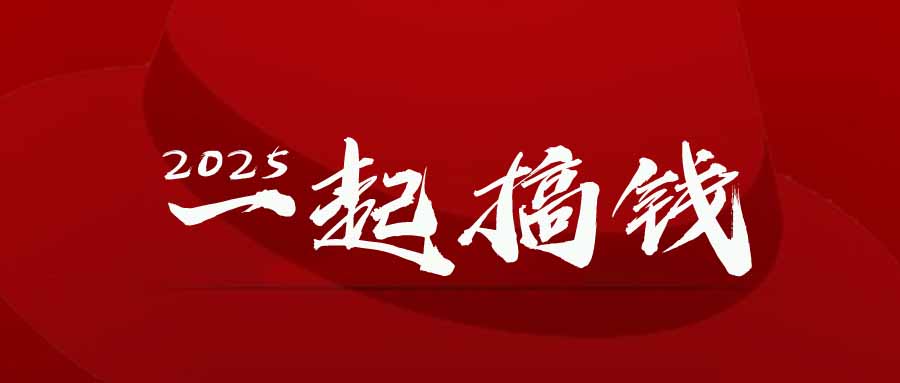 2025年，请“不择手段”去搞钱!-网赚项目平台